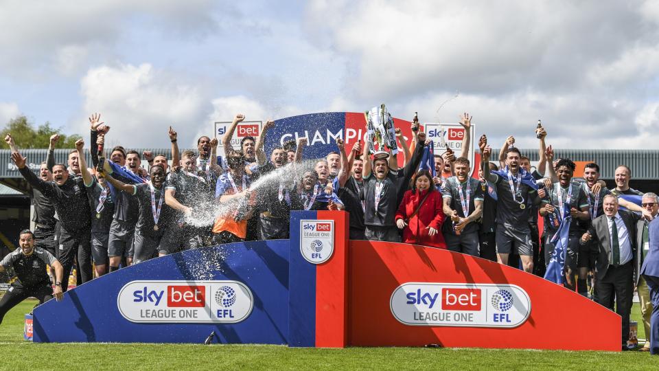 League One Champions Presentation Gallery
