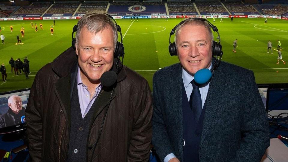Clive Tyldesley and Ally McCoist