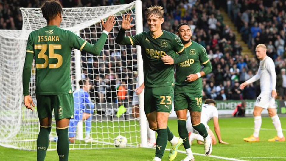 Ben Waine celebrates