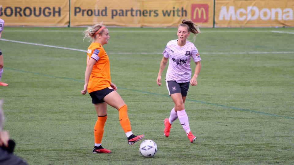 Argyle Women battle for possession