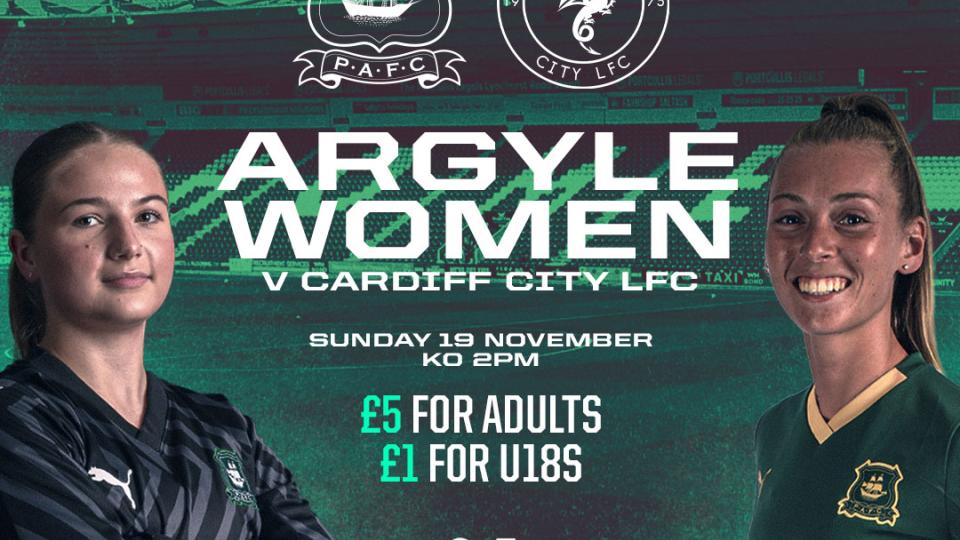 Argyle Women v Cardiff City Ladies