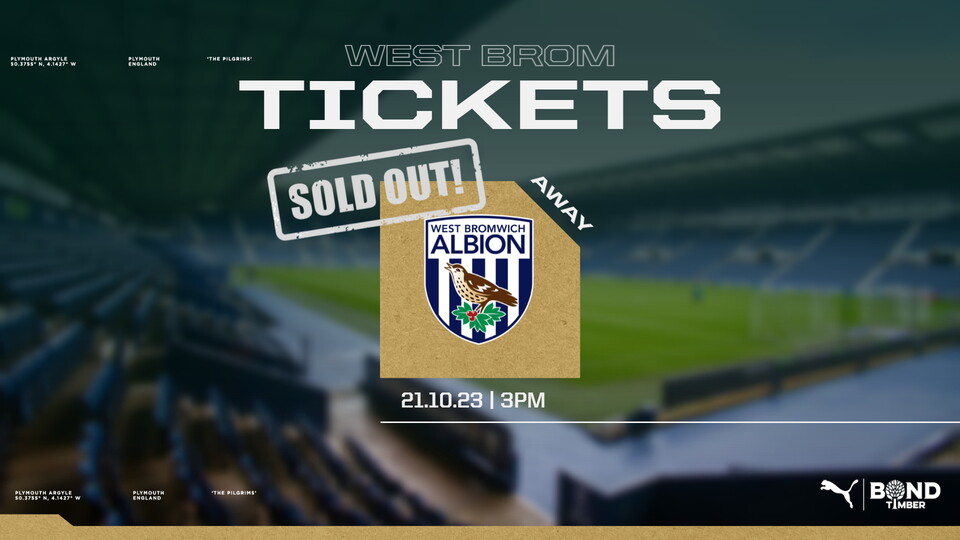 West Brom tickets sold out