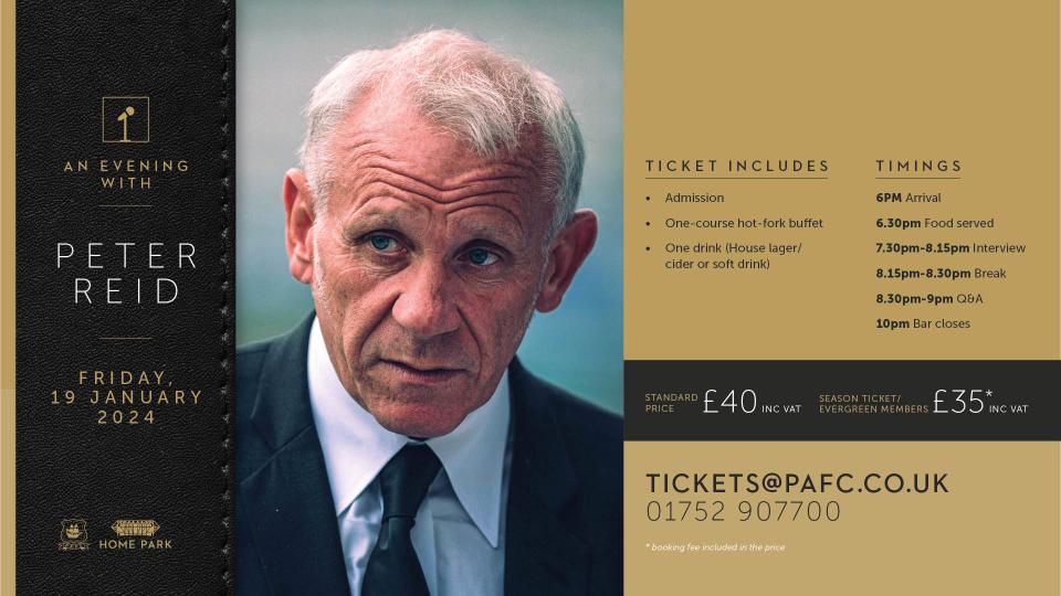 An Evening with Peter Reid