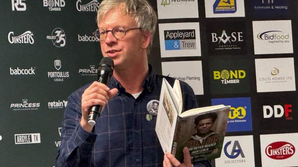 Matt Tiller reading the Lion who never roared