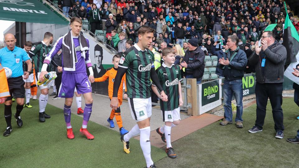 Gary Sawyer Argyle captain