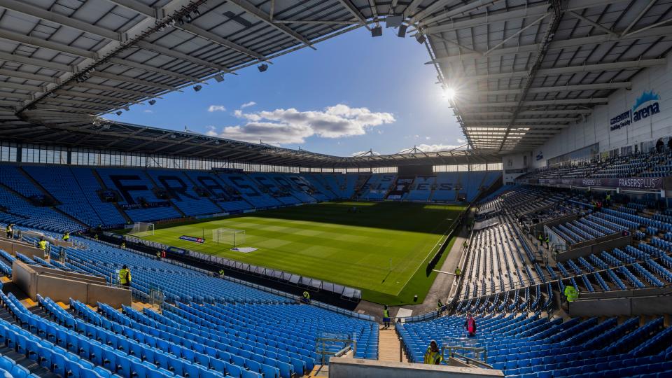 CBS Arena, home of Coventry City