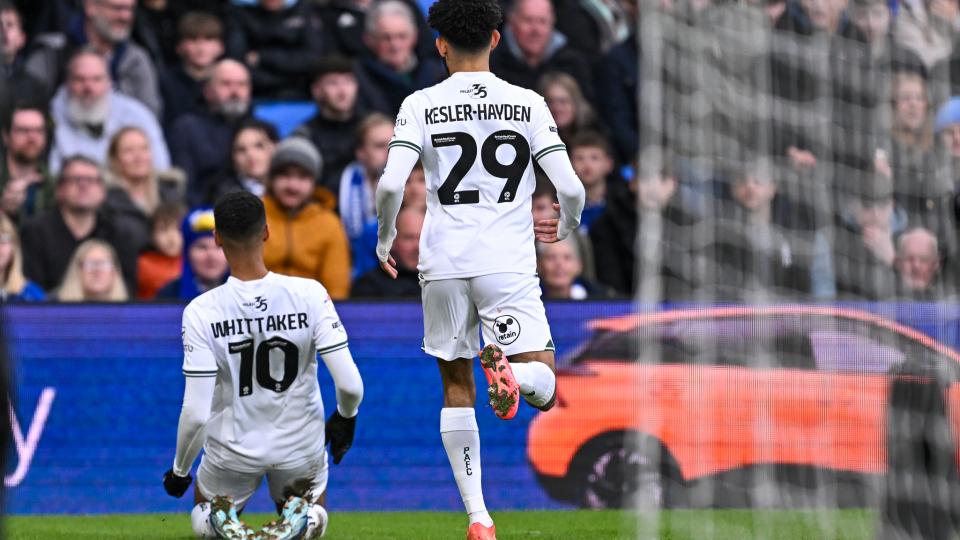 Morgan Whittaker celebrates