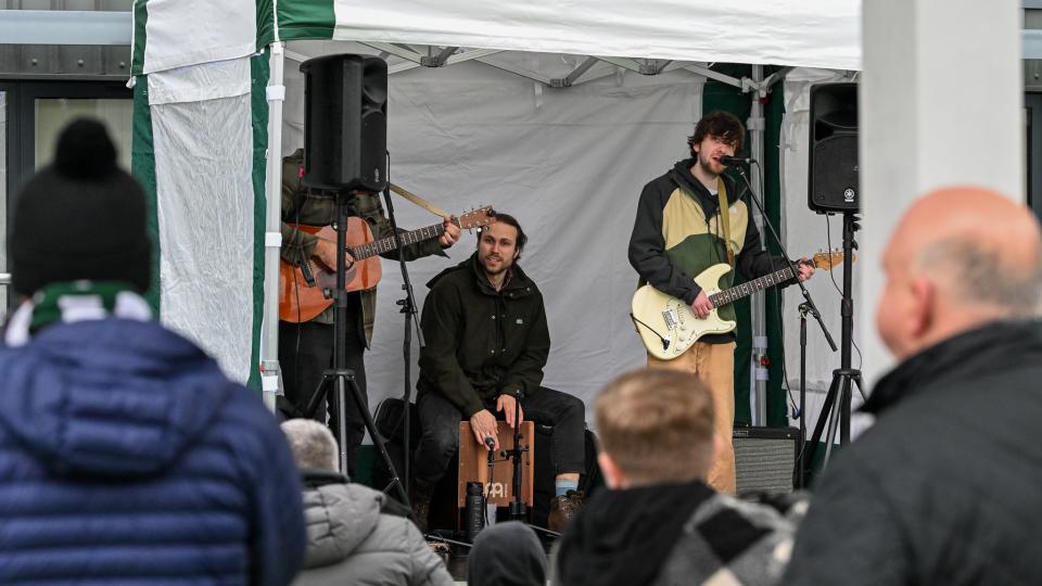 Live music in the Fan Zone