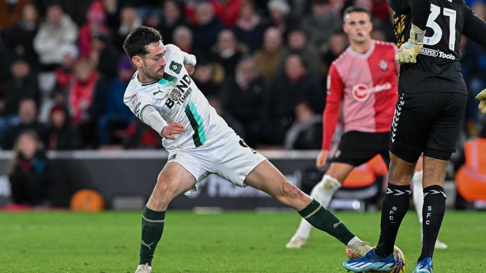 Ryan hardie v Southampton