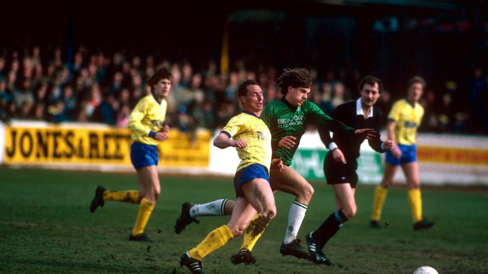 David Phillips playing for Argyle