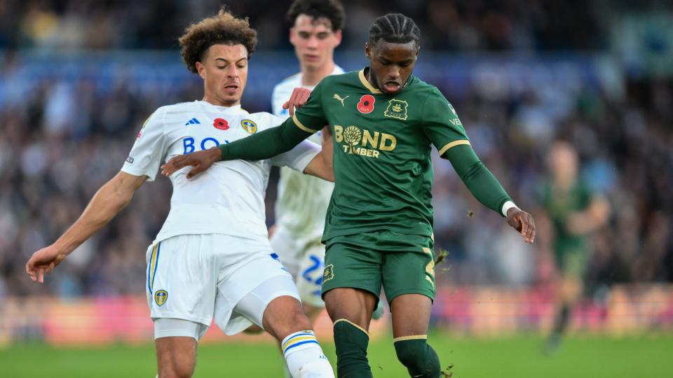 Bali Mumba in action against Leeds