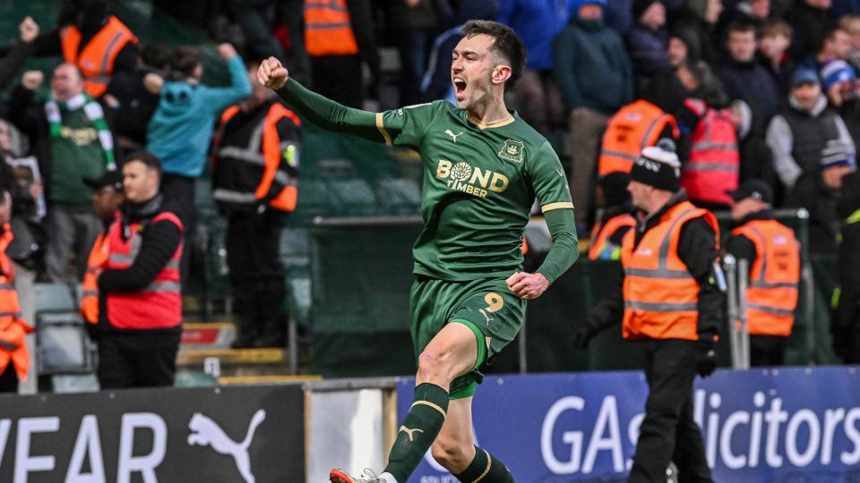 Ryan Hardie celebrates 