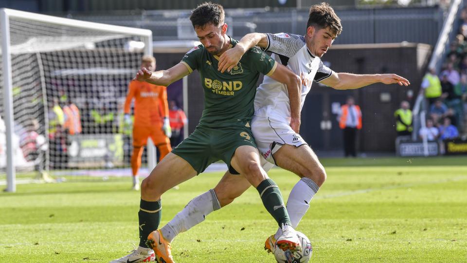 Ryan Hardie against Swansea 