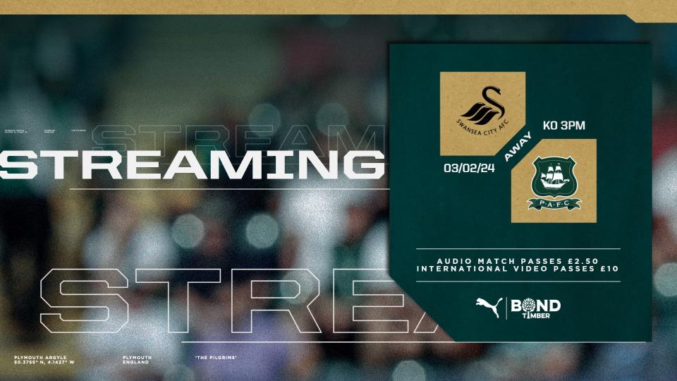 Argyle TV | Swansea City (A)