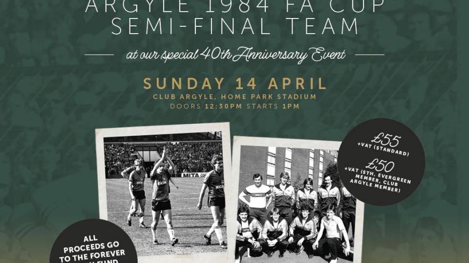 FA Cup 40th anniversary event