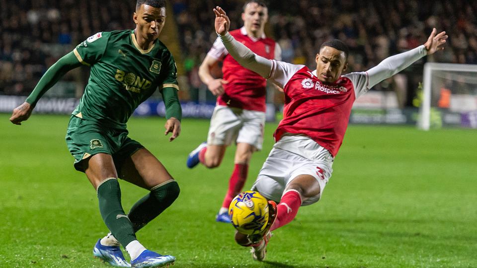 Morgan Whittaker scores against Rotherham United