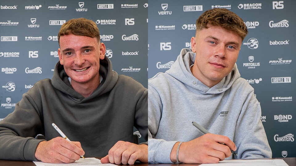 Jack Matthews and Josh Bernard