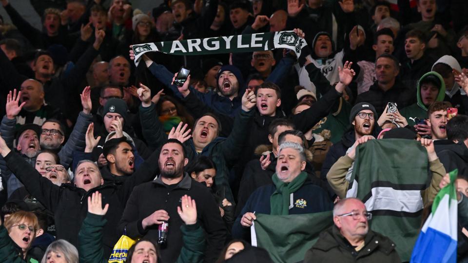 Argyle fans
