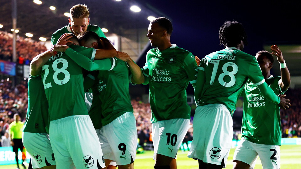 Argyle players celebrating