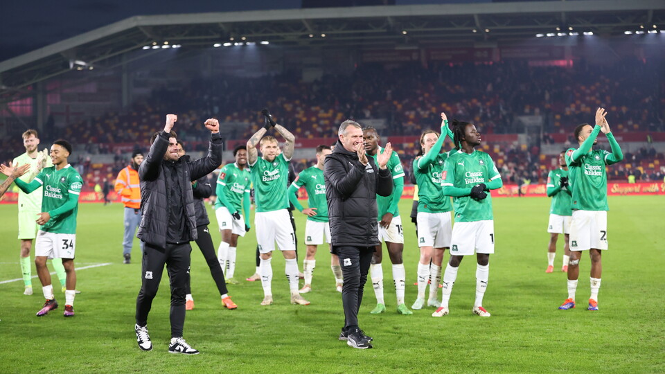 Argyle players celebrating