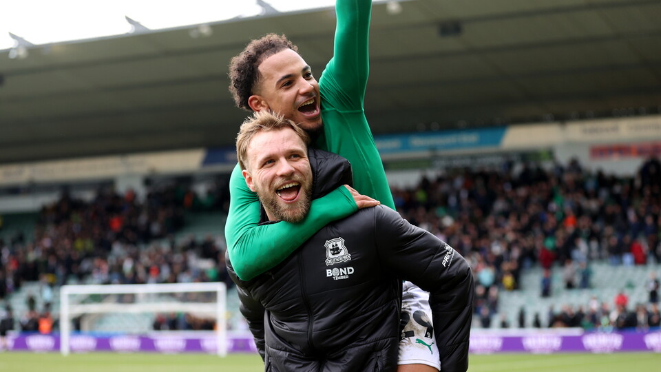 Matty Sorinola and Tymoteusz Puchacz