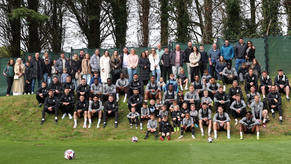 Gallery | Under-8s train with the first-team