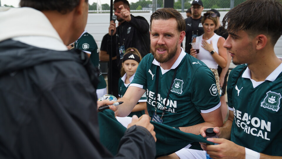 Craig Noone at TST signing