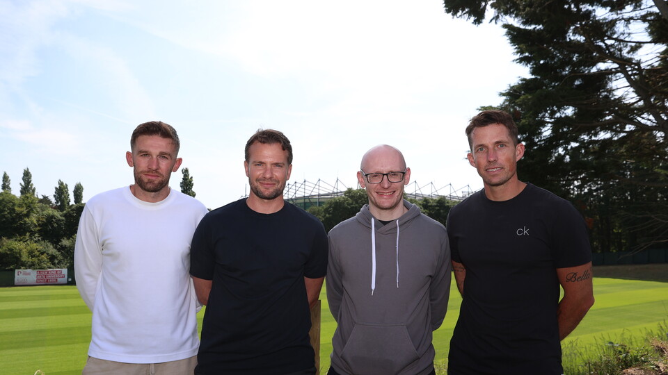Tom Cleverley and his coaching staff