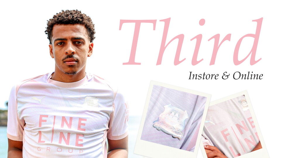 2025/26 Argyle Third Kit Released | Plymouth Argyle