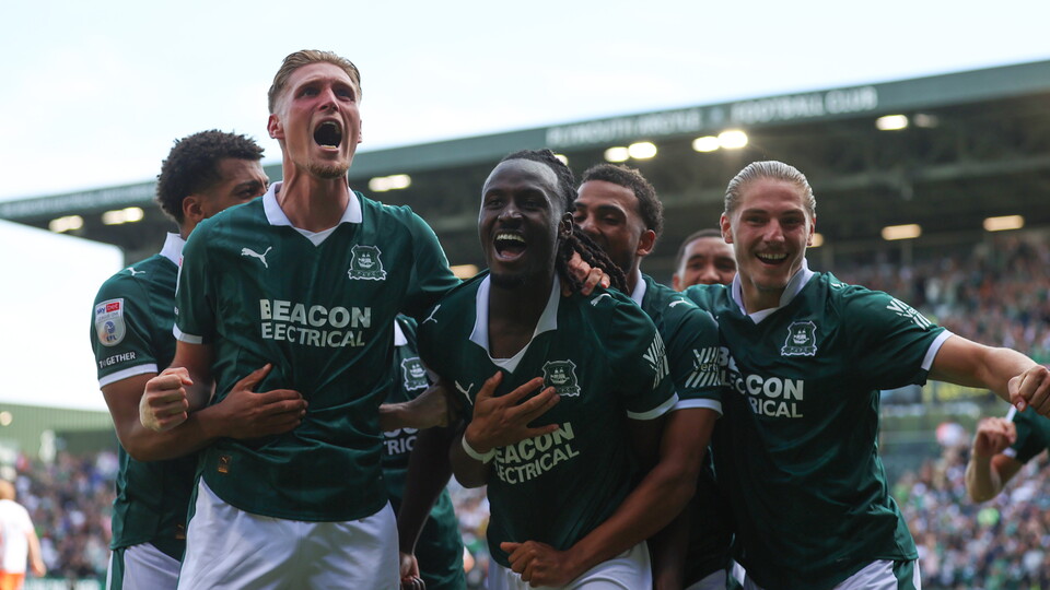 Argyle players celebrating
