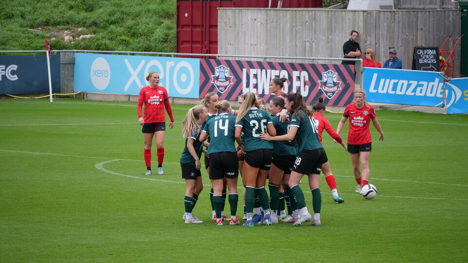 Argyle women at Lewes