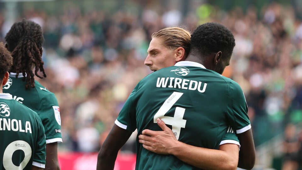 Lorent Tolaj and Brendan Wiredu