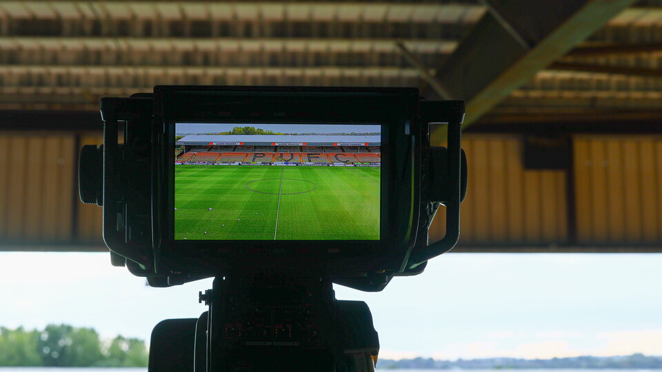 A TV Camera at Vale Park