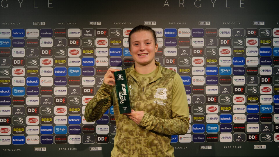 Tianna Teisar wins POTM for October.