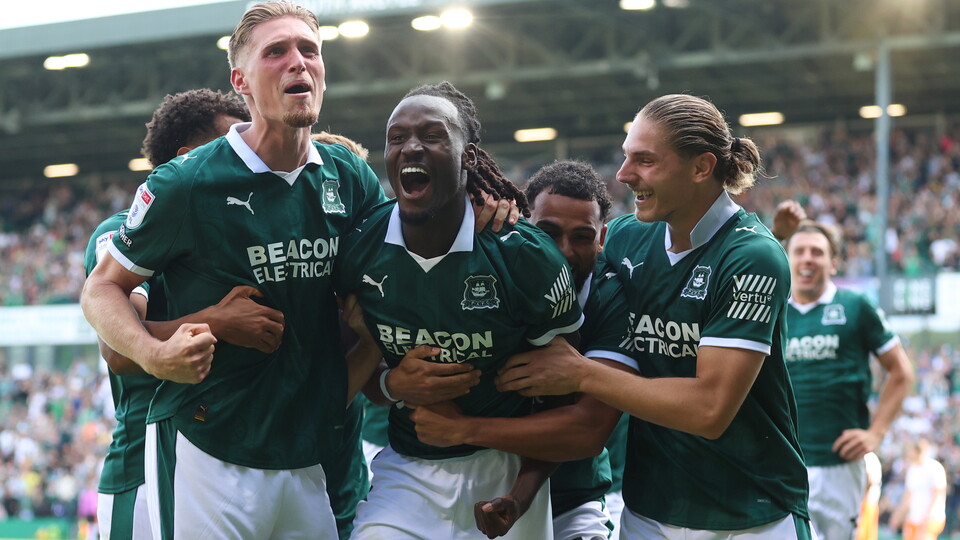 Argyle players celebrating