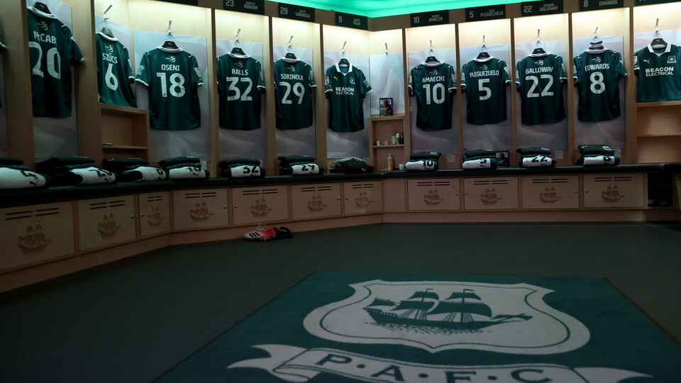 Argyle changing room