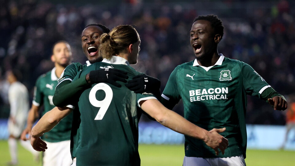 Argyle players celebrating