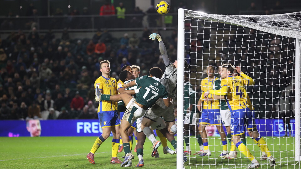 Argyle 1-1 Mansfield Town