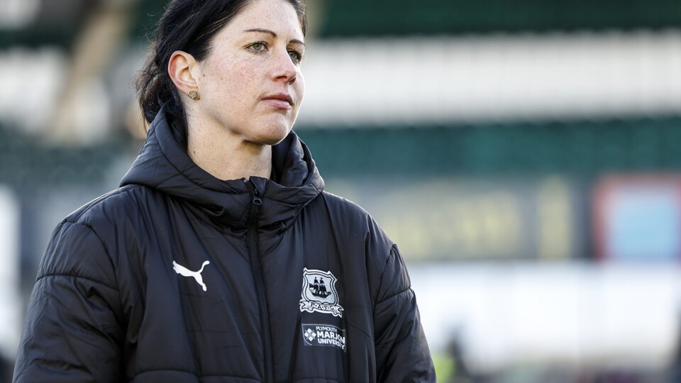 Marie Hourihan at Home Park.