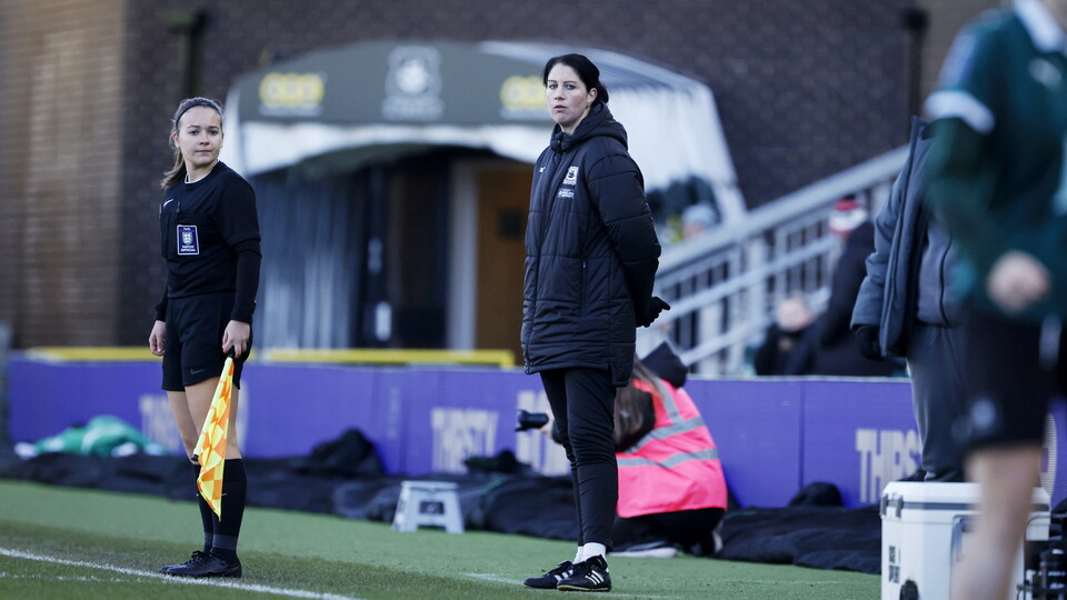 Marie Hourihan at Home Park.