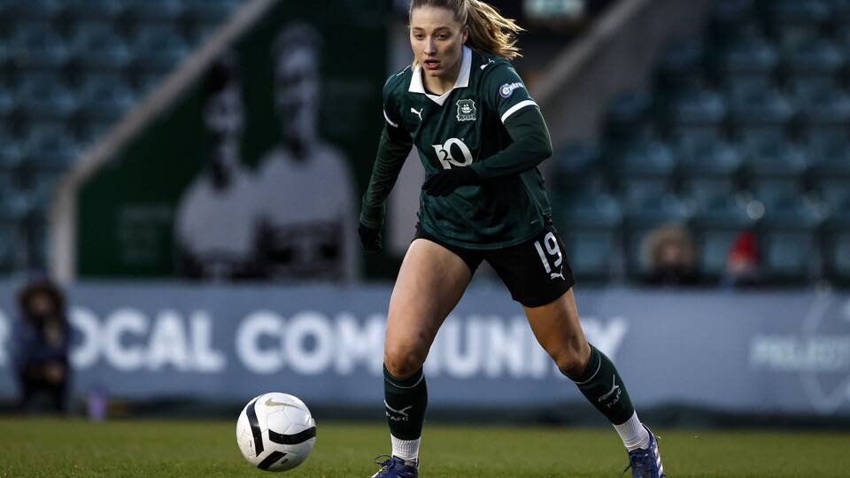 Ellie Noble at Home Park.