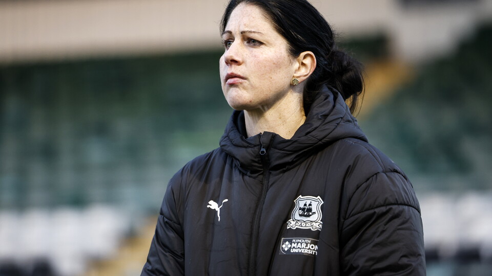 Marie Hourihan at Home Park.