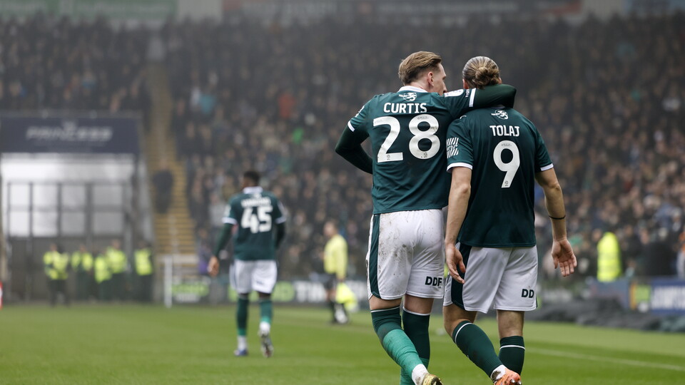 Ronan Curtis and Lorent Tolaj