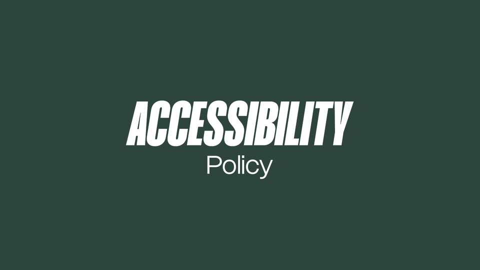 Accessibility Policy