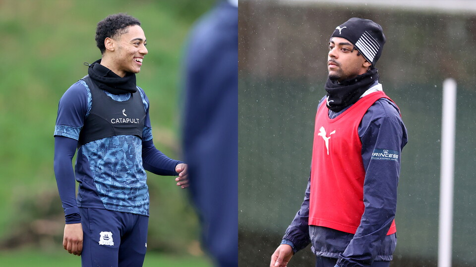 Caleb Roberts and Freddie Issaka