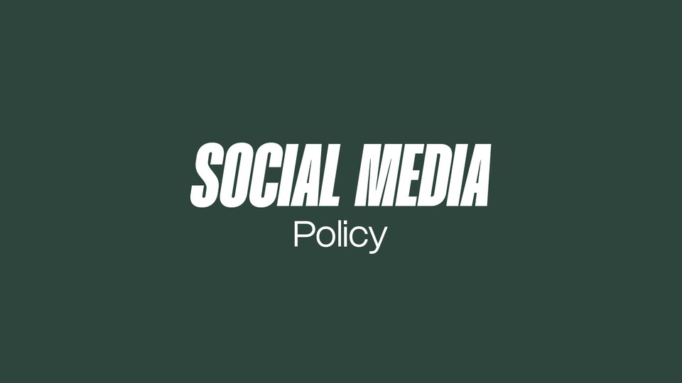 Social Media Policy