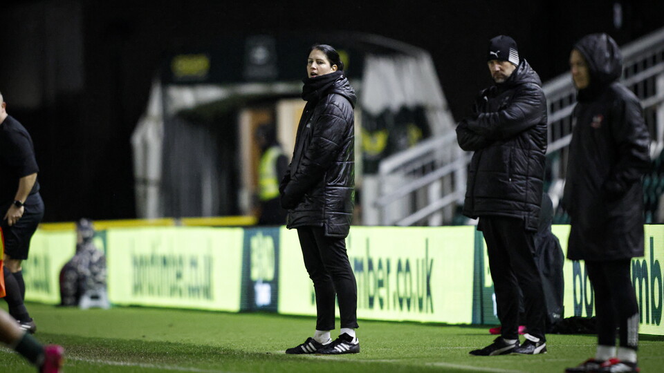 Marie Hourihan at Home Park.