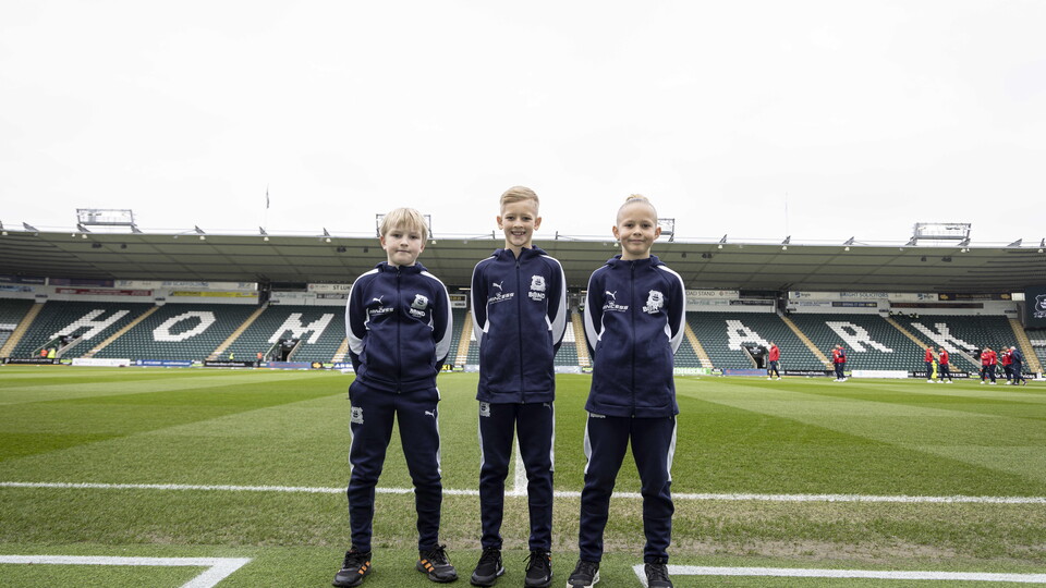 Academy signees at Doncaster Rovers (H) at Home Park.