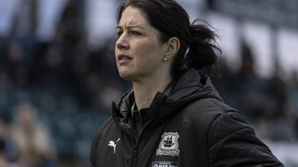 Marie Hourihan at Home Park.