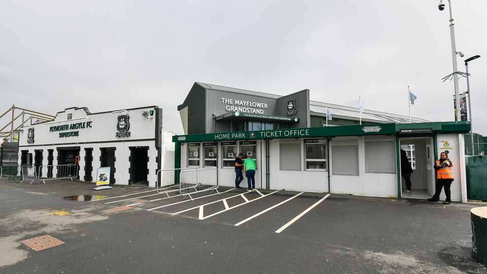 Home Park Ticket Office and Argyle Superstore